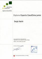 CONSULENZA QUALIFICATA PER LA FINESTRA QUALITA CASACLIMA
ESPERTO CASACLIMA JUNIOR
WIN-DESIGN
